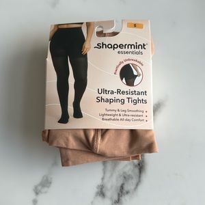Shapermint ultra-resistant shaping tights. Size small.